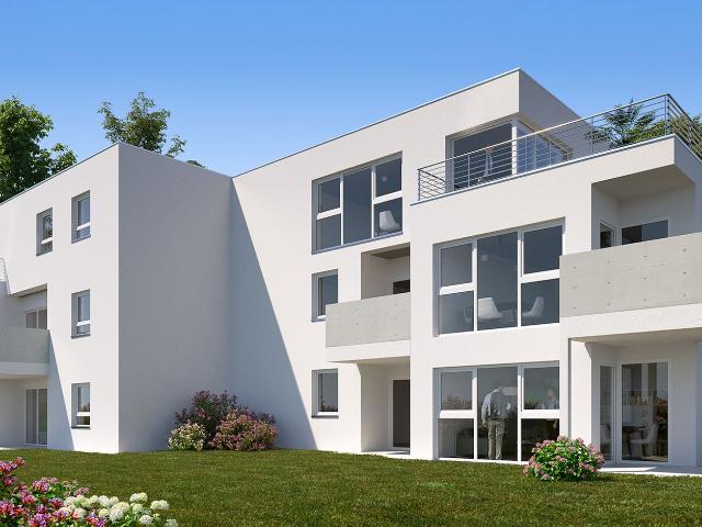 Moderne 2 Zimmer DG Wohnung mit großer Dachterrasse