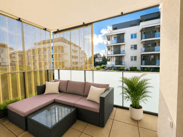 Moderne 2 Zimmer Eigentumswohnung mit 9 m² Sonnenbalkon & Top Anbindung nach Wien