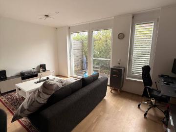 Moderne 2 Zimmer Erdgeschosswohnung mit Terrasse in smartcity