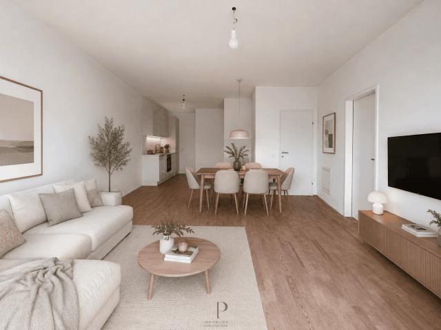 Moderne 2 Zimmer Erstbezugswohnung mit Eigenarten und Terrasse