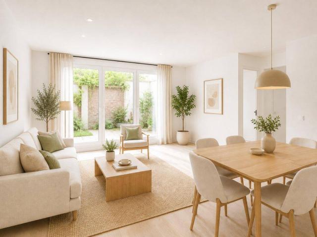 Moderne 2 Zimmer Gartenwohnung mit großzügiger Terrasse, Loggia und Eigengarten gesamt ca. 30 m²