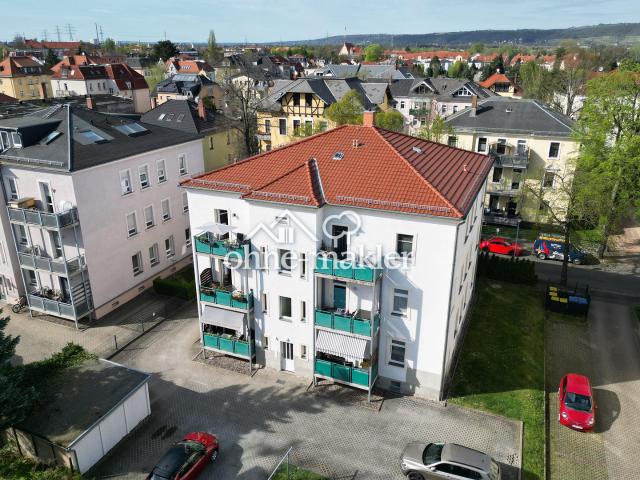 moderne 2 Zimmer Wohnung im historischen Altbau mit Balkon 1. OG