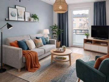 Moderne 2 Zimmer Wohnung mit optimaler Raumaufteilung