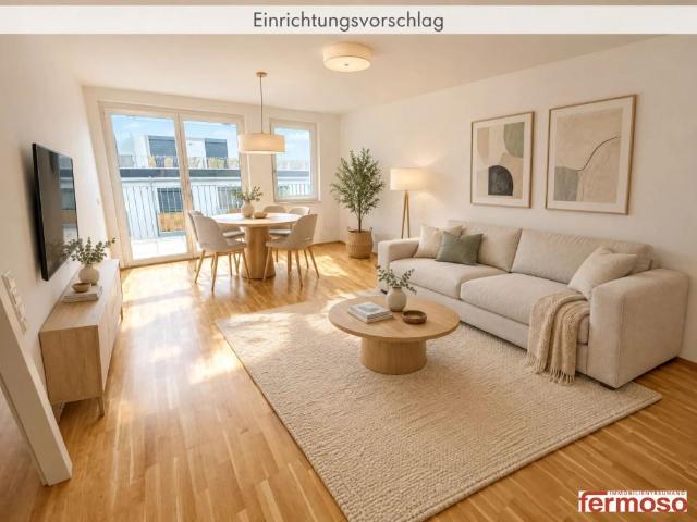 Moderne 2 Zimmer Wohnung mit atemberaubender Terrasse