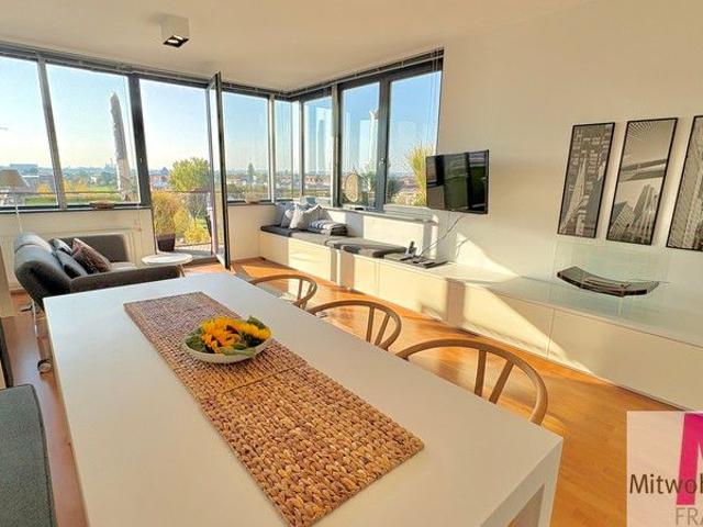 Moderne 2 Zimmer Wohnung mit Ausblick auf den Fürther Südstadtpark