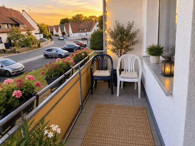 Moderne 2 Zimmer Wohnung mit Balkon in Bubenreuth