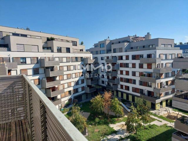 Moderne 2 Zimmer Wohnung mit Balkon nahe U2 Aspernstraße/ Fitness, Sauna, Garten & Gemeinschaftsraum im Haus