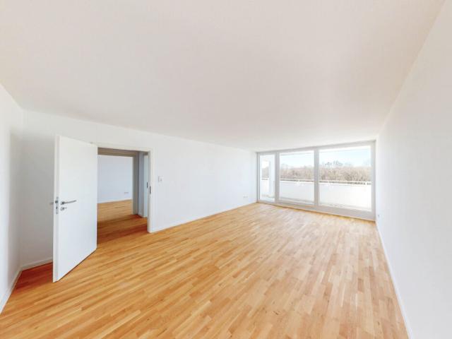 Moderne 2 Zimmer Wohnung mit durchgängigen Balkon