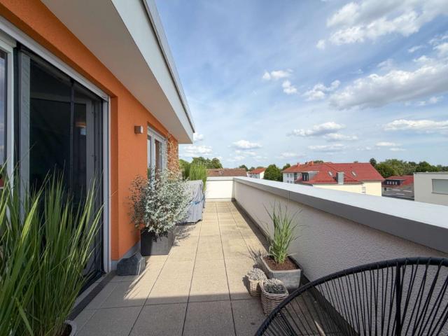 Moderne 2 Zimmer Wohnung mit Dachterrasse in Butzbach