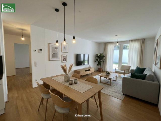 Moderne 2 Zimmer Wohnung mit Eigengarten & Top Anbindung – ab Oktober verfügbar!