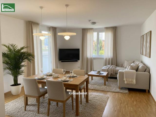 Moderne 2 Zimmer Wohnung mit Freifläche Wohnen in Grünlage!