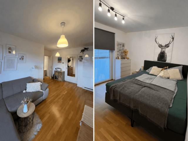 Moderne 2 Zimmer Wohnung mit großem Balkon, Tiefgarage und Lift in Graz Lend – Nachmieter gesucht
