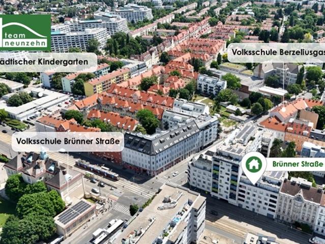 Moderne 2 Zimmer Wohnung mit großzügiger Loggia im Herzen von Floridsdorf!