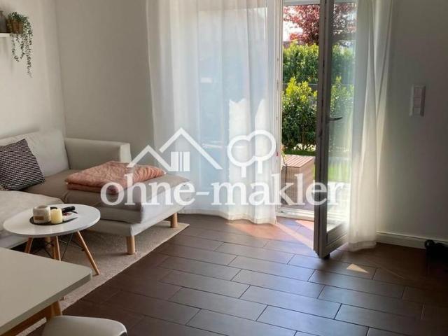 Moderne 2 Zimmer Wohnung mit Terasse und Garten in der Herzo Base