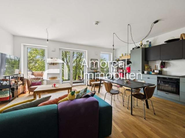 Moderne 2 Zimmer Wohnung mit zwei Balkonen in neuwertiger Wohnanlage