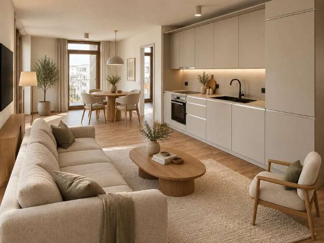 Moderne 2 Zimmerwohnung mit EBK und Balkon