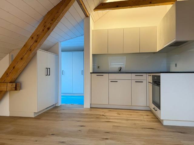 Moderne 3.5 Zimmer Dachwohnung an ruhiger Lage in Nesslau