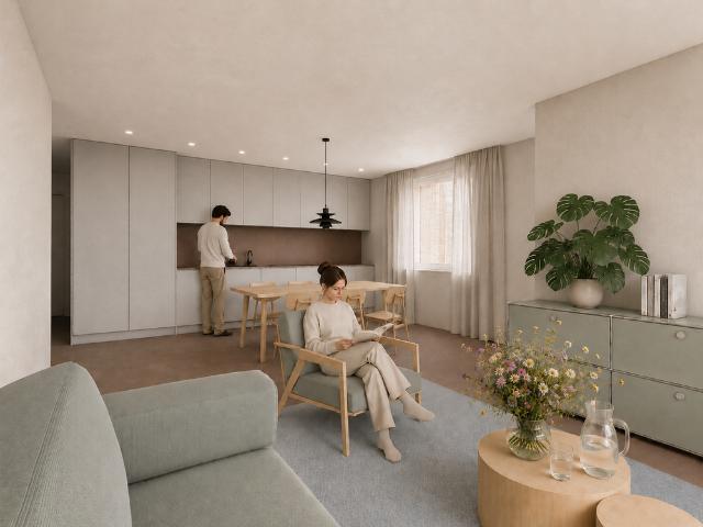 Moderne 3.5 Zimmer Neubauwohnung im 2.OG mit Galerie im Hirzel – ab Oktober 2026 verfügbar