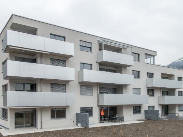 Moderne 3.5 Zimmer Wohnung im 4. Obergeschoss mit grosszügigem Balkon
