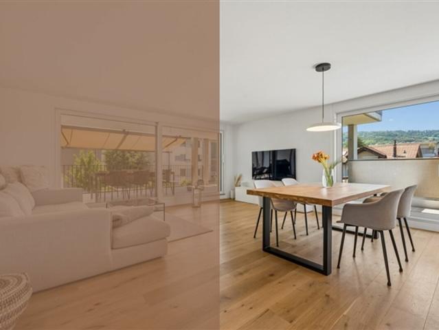 Moderne 3.5 Zimmer Terrassenwohnung in Belp BE