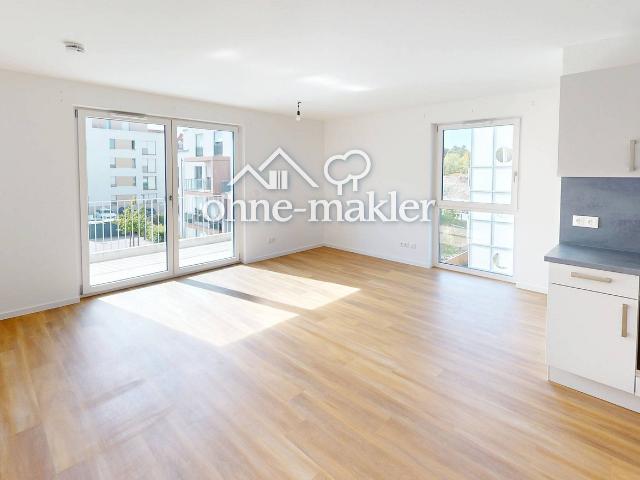 Moderne 3 Zi. Neubauwhg. mit EBK und sonnigem BALKON