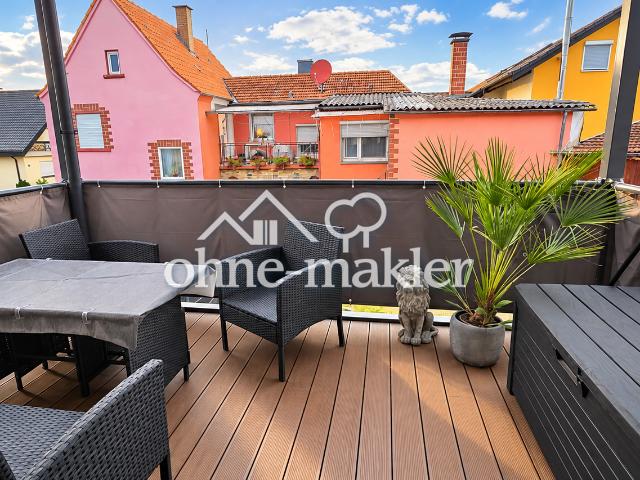 Moderne 3 Zi Wohnung A+ mit Balkon & TG in Jockgrim Provisionsfrei