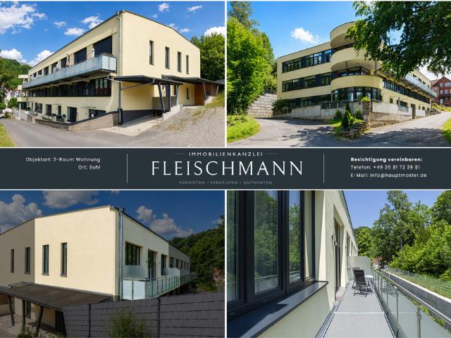 Moderne 3 Zi. Wohnung BJ 2020 mit Aufzug, 16 m² Balkon inkl. 1 TG Stellplatz – provisionsfrei