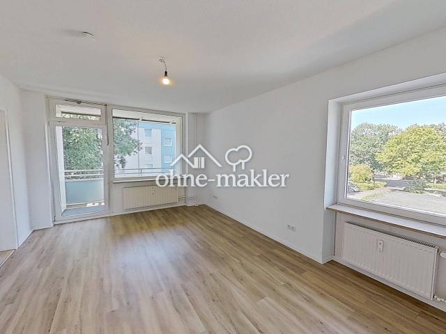 Moderne 3 Zi. Whg. mit BALKON und EBK in fußläufiger Nähe zum Eiderufer