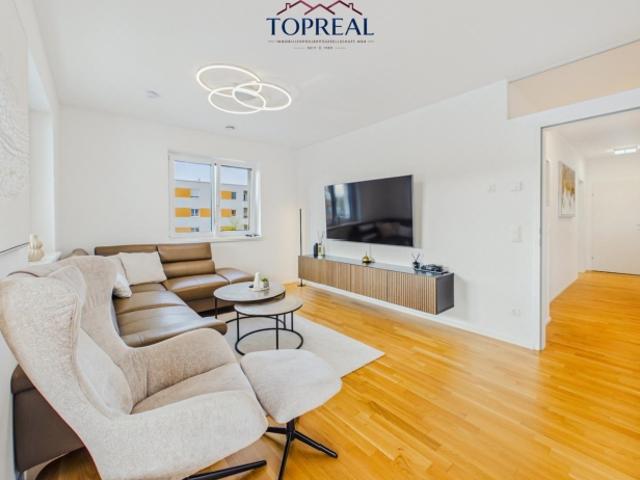 Moderne 3 Zimmer Neubauwohnung mit Balkon, Klimaanlage & Tiefgarage in Wels Laahen