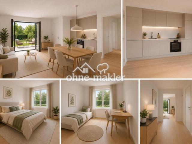 Moderne 3 Zimmer Neubauwohnung mit Garten in Berlin Pankow