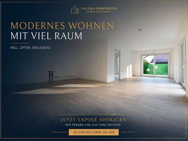 Moderne 3 Zimmer Neubauwohnung mit Terrasse und Gartenanteil – Erstbezug in Calw Hirsau
