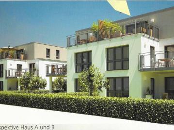 moderne 3 Zimmer Dachterrassen Wohnung in Weinzierlein
