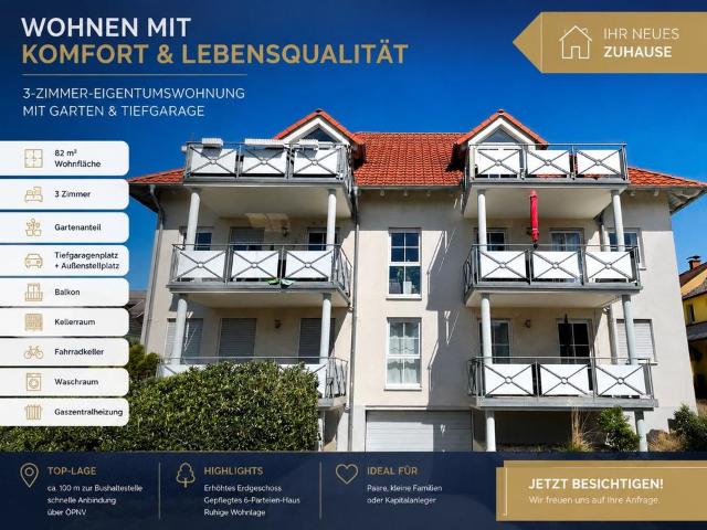 Moderne 3 Zimmer Eigentumswohnung mit Balkon
