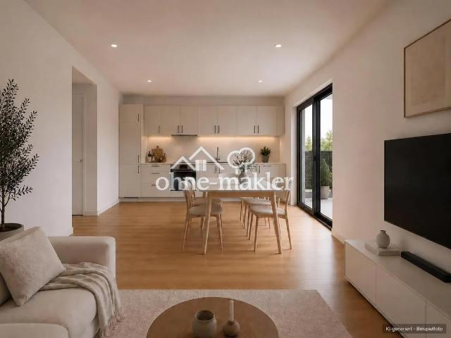 Moderne 3 Zimmer Erdgeschosswohnung in Wackernheim mit Terrasse, Einbauküche und Glasfaserinternet