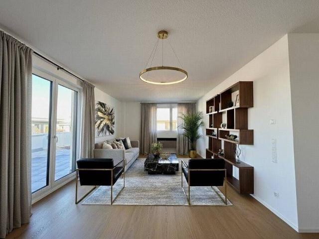 Moderne 3 Zimmer Penthousewohnung mit beeindruckender Dachterrasse