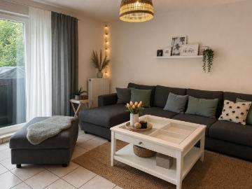 Moderne 3 Zimmer Wohnung* im Erdgeschoss mit Gartenanteil