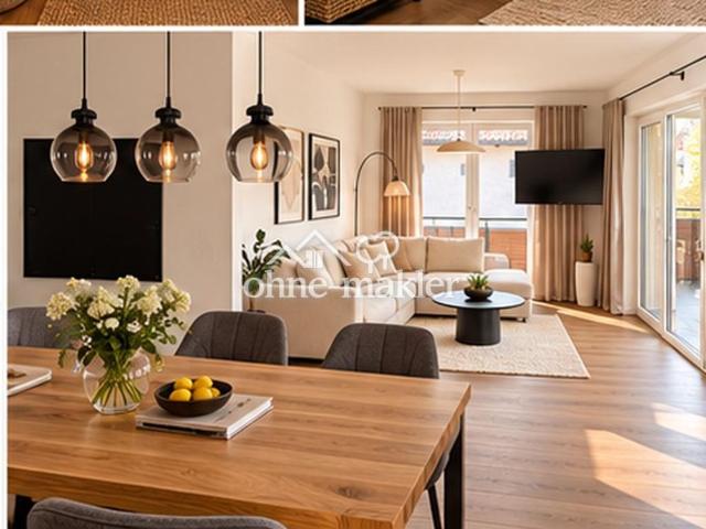 # Moderne 3 Zimmer Wohnung im QNG Neubau mit Balkon