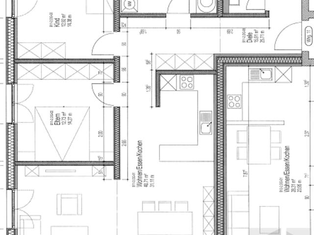 Moderne 3 Zimmer Wohnung in zentraler Lage