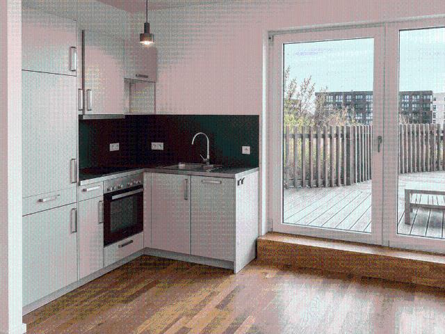 Moderne 3 Zimmer Wohnung mit Dachterrasse direkt am Baakenhafen!