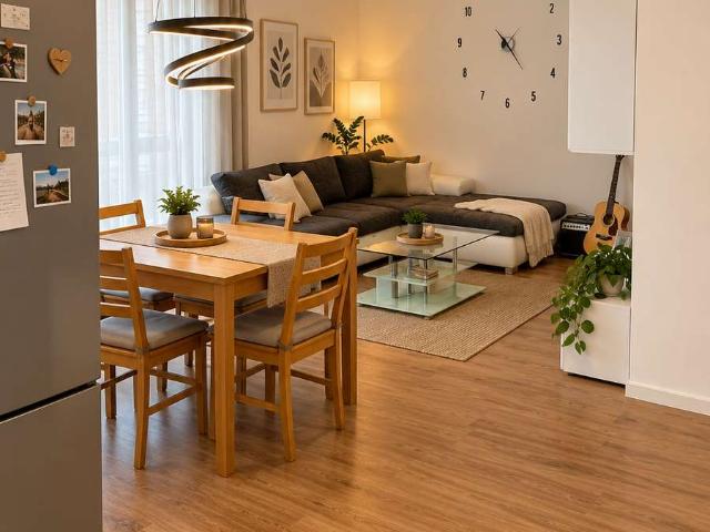 Moderne 3 Zimmer Wohnung mit großem Balkon – KfW 40+ – zentral in Versmold
