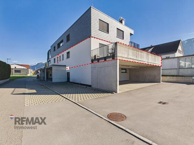 Moderne 3 Zimmer Wohnung mit großer Sonnenterrasse & traumhafter Ruhelage in Schlins