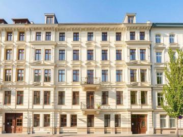 Moderne 3 Zimmer Wohnung mit Gründerzeitcharme und Balkon im Herzen der Leipzig Südvorstadt