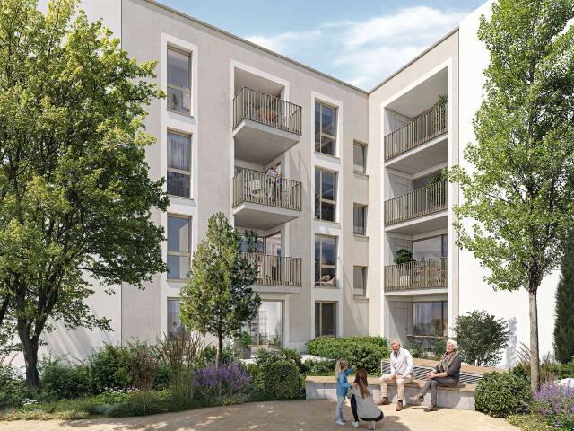 Moderne 3 Zimmer Wohnung mit Terrasse & Garten im hochwertigen Neubauquartier
