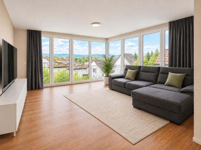 Moderne 3 Zimmer Wohnung mit verglaster Loggia, 2 Balkonen & 2 TG Stellplätzen