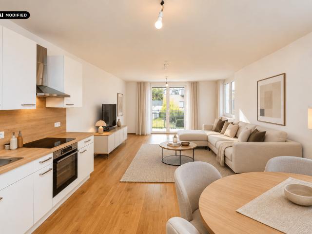 Moderne 3 Zimmer Wohnung mit 2 Balkonen und Tiefgaragenplatz in St. Leonhard nahe der Universität