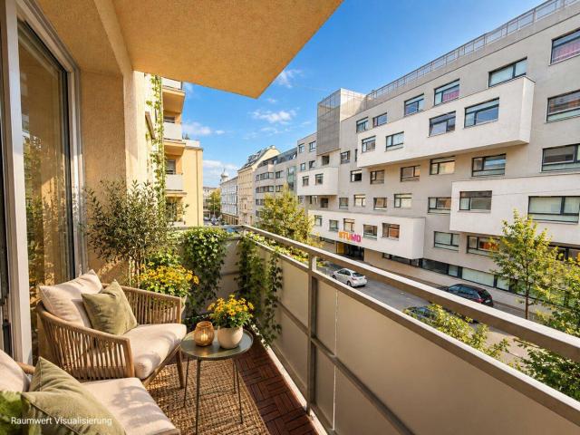 MODERNE 3 ZIMMER WOHNUNG | Neubau | ca. 75m² gew. NFL | 1. Stock | Einbauküche | Balkon | Gute öffentliche Anbindung
