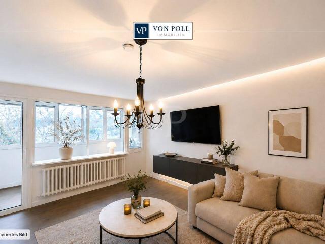Moderne 3 Zimmerwohnung mit Wintergarten und Stellplatz
