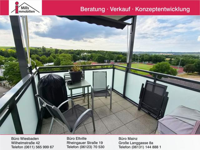 Moderne 3 ZKB Wohnung mit Sonnenbalkon in zentraler Lage von Nieder Olm