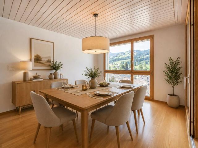 Moderne 4.5 Zi. Wohnung mit sonnigem Wintergarten