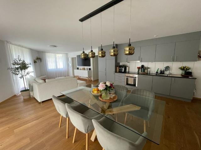 Moderne 4.5 Zimmerwohnung mit Sitzplatz zu vermieten